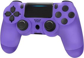 img 4 attached to JORREP Wireless Controller for Playstation 4: Enhanced Gaming Experience for PS4/Slim/Pro Console, Vibrant Purple Design