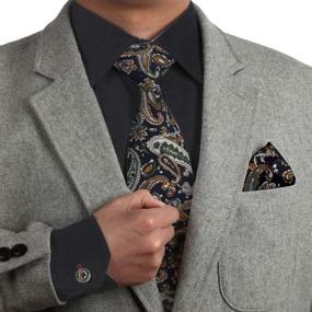 img 2 attached to 👔 Dress to Impress: Dan Smith Fashion Necktie Cufflinks for Boys – Stylish Jewelry and Cuff Links
