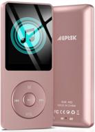 agptek a02 8gb mp3 player portable audio & video logo