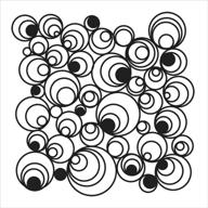 🎨 шаблон crafters workshop tcw6x6-424, 6 на 6 дюймов, модные спирали для улучшения seo логотип