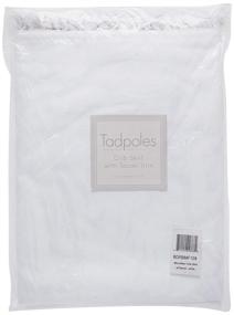 img 2 attached to Tadpoles Microfiber Skirt Tassel White
