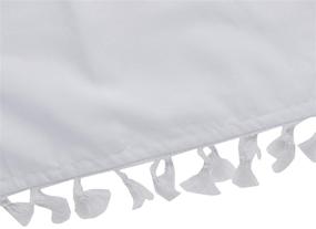 img 3 attached to Tadpoles Microfiber Skirt Tassel White