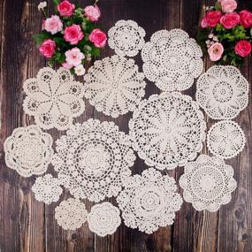 img 1 attached to 👰 Vintage Wedding Crochet Doilies