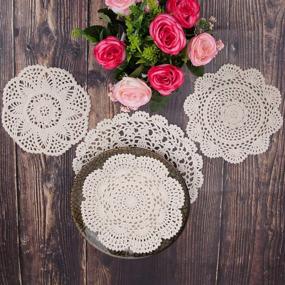 img 3 attached to 👰 Vintage Wedding Crochet Doilies