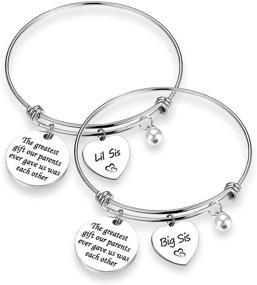 img 4 attached to 🎀 Exquisite Girls Jewelry: Perfect for Sisters' Best Friend Birthday & Graduation Bracelets Gifts