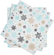 🎉 premium 100-count party napkins: ideal for holiday beverage party & wedding decorations logo