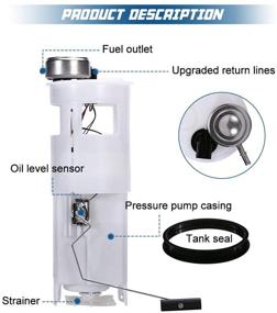 img 1 attached to 🛢️ SEO-Optimized: AP7161M Fuel Pump Module Assembly for 2002-2003 Dodge Ram 1500 Truck (26 Gallon Tank) - E7161M