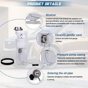 img 3 attached to 🛢️ SEO-Optimized: AP7161M Fuel Pump Module Assembly for 2002-2003 Dodge Ram 1500 Truck (26 Gallon Tank) - E7161M