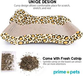 img 2 attached to PrimePets Scratcher Corrugated Reversible Scratching