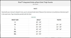 img 2 attached to 🏈 Ultimate Protection: McDavid Football Padded Girdle Compression Shorts with Thigh, Hip, and Tailbone Padding, Cup Pocket included