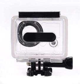 img 1 attached to 📸 Waterproof Housing Case for GoPro HD Hero and HD Hero 2: Nechkitter Replacement Underwater Protective Case