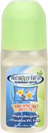 naturally fresh deodorant crystal, tropical breeze roll on, 3 fl oz logo