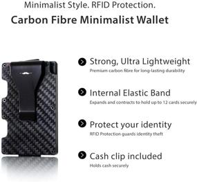 img 2 attached to Handsome Carbon Blocking Minimalist Business