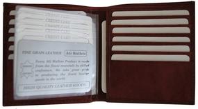 img 2 attached to Cowhide Leather European Multi Card Wallets: Stylish and Functional Accessories