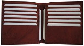 img 3 attached to Cowhide Leather European Multi Card Wallets: Stylish and Functional Accessories