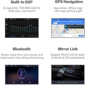 img 1 attached to 🚗 DASAITA 10-дюймовая магнитола Android 10.0 для Toyota Tundra и Sequoia - навигация GPS, DSP, 4 ГБ оперативной памяти, 64 ГБ постоянной памяти.