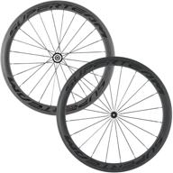 🚴 superteam 700c carbon fiber road bike wheelset - 50mm matte clincher wheels with 23mm width logo