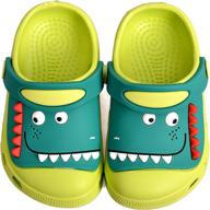 🦖 pealand toddler dinosaur slippers - lightweight boys' shoes for clogs & mules logo