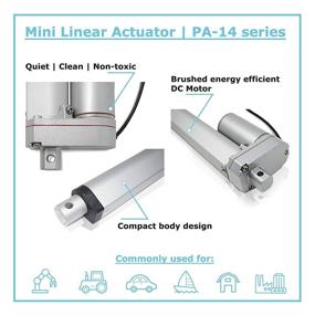 img 3 attached to Mini Linear Electric Actuator PA 14 24 50 24VDC