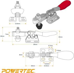 img 2 attached to Горизонтальный быстроразъемный зажим POWERTEC 20321