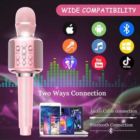 img 3 attached to Microphone Wireless Bluetooth Portable Handheld Accessories & Supplies