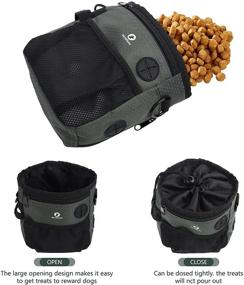 img 2 attached to 🐶 SkyeFang Dog Treat Pouch: Multifunctional, Portable, and Stylish - Perfect for Pet Training and Toy Storage!