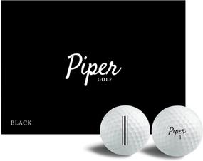 img 4 attached to 🏌️ Piper Golf Premium Golf Balls - Boost Distance, Accuracy, and Slice Elimination | 12-Ball Pack with Custom Alignment Golf Ball Marker