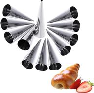 stainless pastry moulds conical baking logo