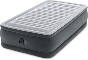 img 2 attached to 🛏️ Intex Dura-Beam Deluxe Comfort Plush Airbed Series with Built-In Pump (2021 Model)