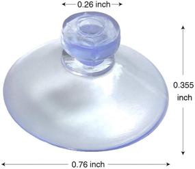 img 3 attached to Diameter Plastic Suction Cup without Aoyoho