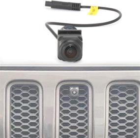 img 4 attached to Off-Road Front View Camera Kit for Jeep Wrangler JL Rubicon JLU Gladiator JT 2018-2020