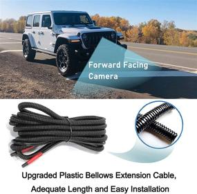 img 1 attached to Off-Road Front View Camera Kit for Jeep Wrangler JL Rubicon JLU Gladiator JT 2018-2020