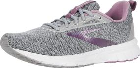 img 1 attached to Stylish and Comfortable Brooks Anthem 👟 Women's Shoes in White, Grey, and Peach