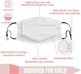 img 2 attached to Filters Washable Reusable Adjustable Children