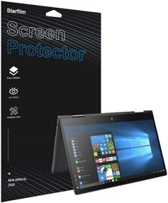 img 1 attached to 🖥️ Ноутбук HP Envy X360 AG XXX серии с функцией 2 в 1 и защитной пленкой Starfilm с вырезом для полноэкранного экрана (13,3 дюйма, бумажная рисовальная поверхность)