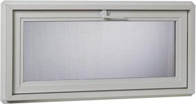 img 4 attached to Park Ridge Products VBHI3218PR VBHI Vinyl Basement Hopper 🏢 Window, 32x18, White - Durable and Energy-Efficient Solution for Basements