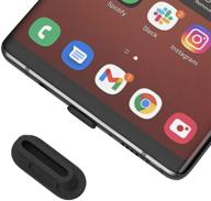 20 штук usb c противопылевые заглушки – силиконовые заглушки для портов против пыли для смартфона, ноутбука, macbook (совместимы с samsung galaxy s21 s20 s10/ note 20) логотип