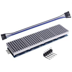 img 1 attached to GeeekPi 2Pack Модуль 8x32 точечной матрицы MAX7219 4 в 1 с LED-дисплеем для Arduino и Raspberry Pi - цвет: красный