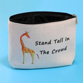 img 3 attached to G2TUP Giraffe Canvas Toiletry Inspirational