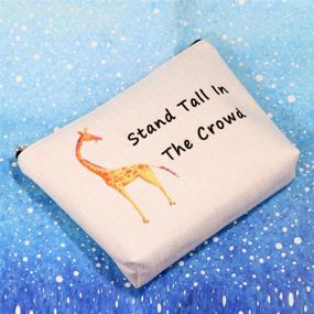 img 1 attached to G2TUP Giraffe Canvas Toiletry Inspirational