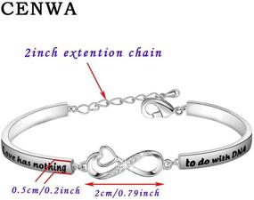 img 3 attached to 👸 Adorable CENWA Jewelry Bracelet for Girls – Perfect Daughter's Jewelry!