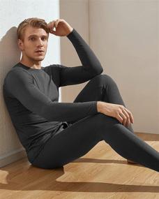 img 2 attached to LAPASA Heavyweight Thermal Underwear Fleece Sports & Fitness and Australian Rules Football