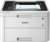 enhanced brother hl-l3230cdw compact color laser printer with wireless and duplex printing, amazon dash replenishment ready logo