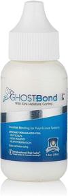 img 3 attached to 👻 Ghost Bond XL Hair Replacement Adhesive - 1.3oz - Invisible Bonding Glue: Enhanced Moisture Control - Gentle Hold For Poly and Lace Hairpiece, Wig, Toupee Systems