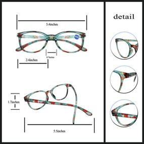 img 3 attached to 👓 Lightweight Reading Glasses for Men and Women with Blue Light Blocking Technology