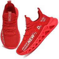 π breathable girls' running and walking sneakers - nihaoya shoes logo
