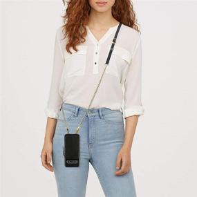 img 1 attached to 📱 ZVE Samsung Galaxy S10 Case: Zipper Wallet Crossbody with Card Holder for Shockproof Protection - Black