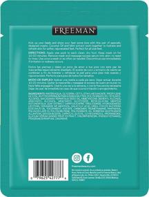img 3 attached to 👣 Freeman Beauty Flirty Feet Moisturizing and Soothing Foot Sheet Masks - 6 Pack Sachets for Dry Foot Care