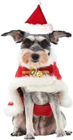 img 1 attached to Leowow Pet Dog Santa Hat: Adorable Christmas Costume for Festive Pooches