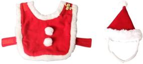 img 2 attached to Leowow Pet Dog Santa Hat: Adorable Christmas Costume for Festive Pooches